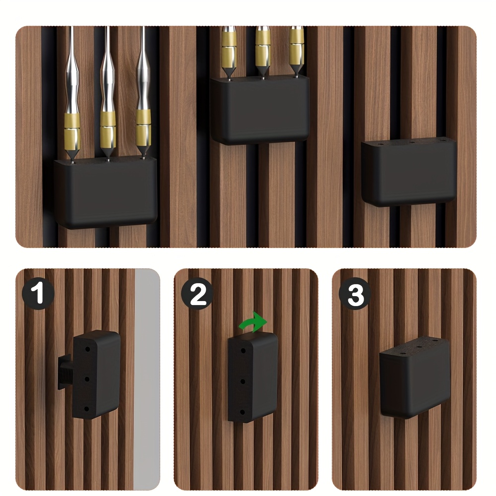 Gaming Accessories For Room - 1pc Dart Rack No Drilling Soundproofing