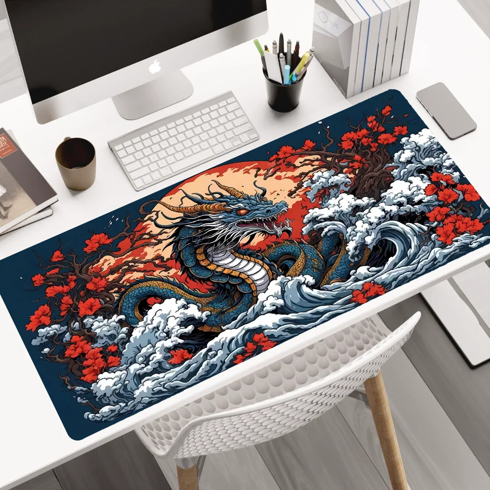 Gaming Accessories For Room - Large Dragon Mousepad Gamer Office Mouse