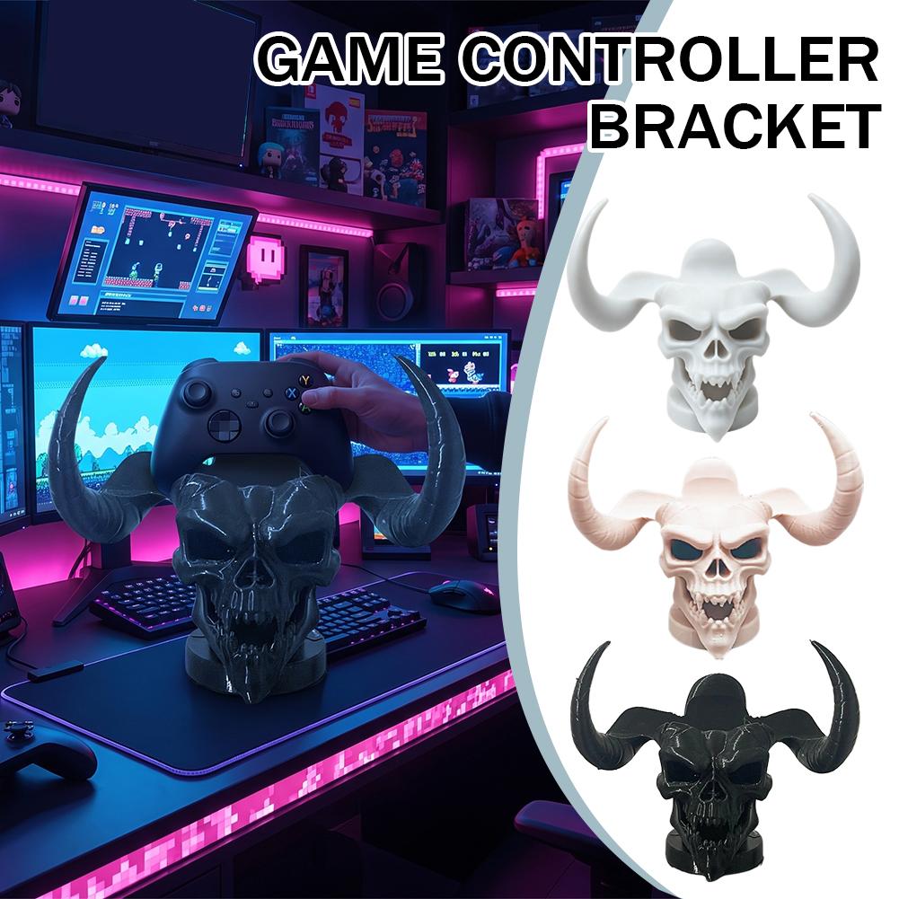 Gaming Accessories For Room - Unique Devil Skull Horn Controller Holder