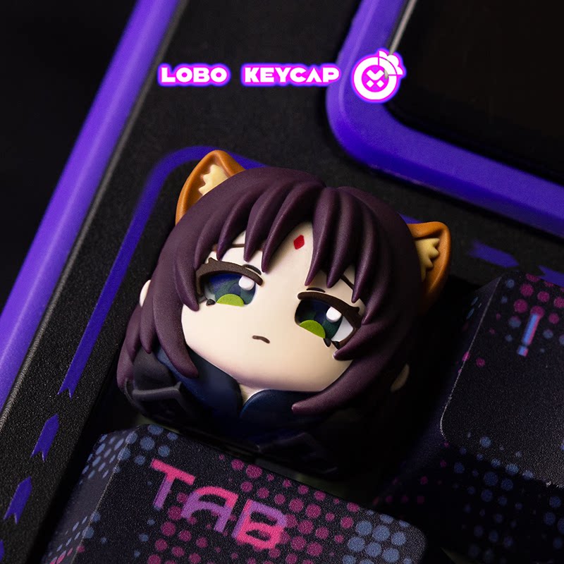 Lobo Keycap Creative Anime Art - đánh giá và giá Gaming Accessories In China