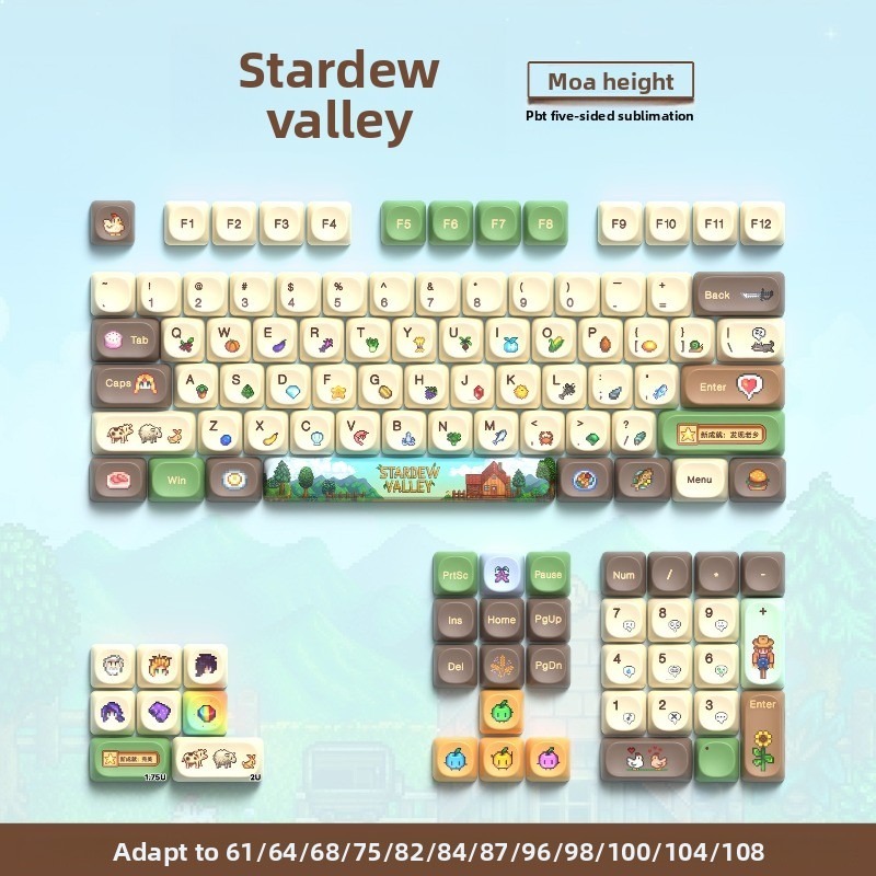 112PCS Stardew Valley Custom M - đánh giá và giá Gaming Accessories Aesthetic