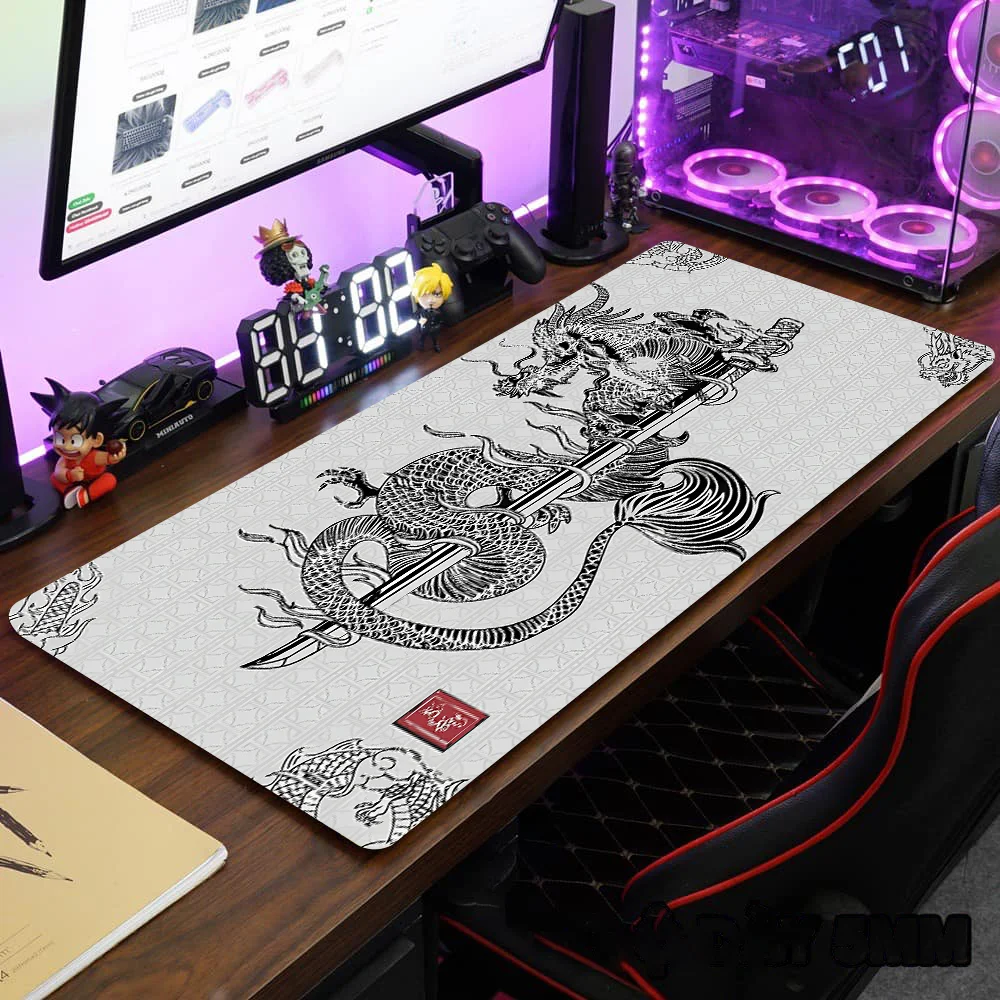 Large Dragon Mousepad Gamer Of - đánh giá và giá Gaming Accessories For Room