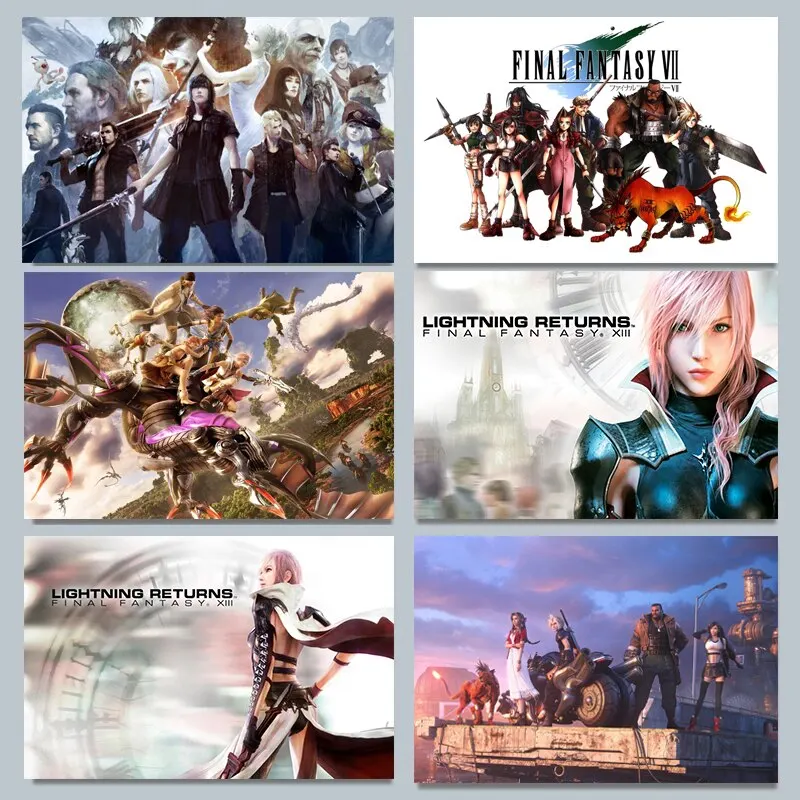 Final Fantasy VII Vaporwave Ca - đánh giá và giá Gaming Accessories For Room