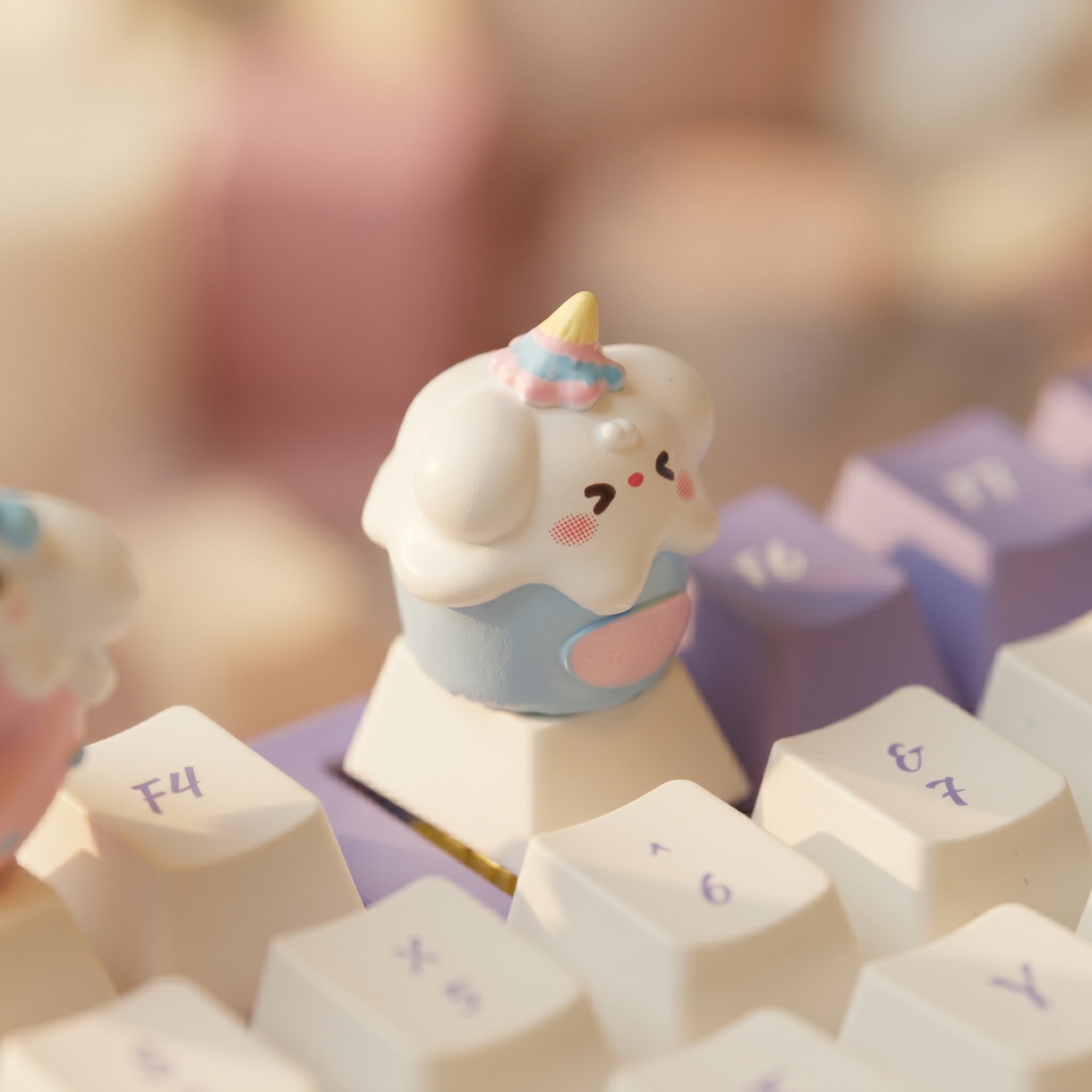 Cute Cake Keycaps Set INS Styl - đánh giá và giá Gaming Accessories Aesthetic
