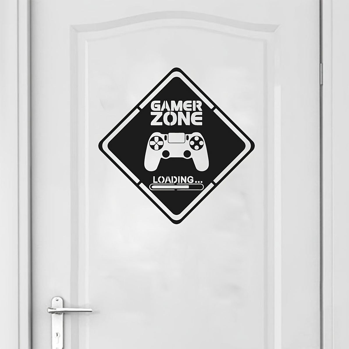 1pc Gamer Zone Door Decal Wall - đánh giá và giá Gaming Accessories For Room