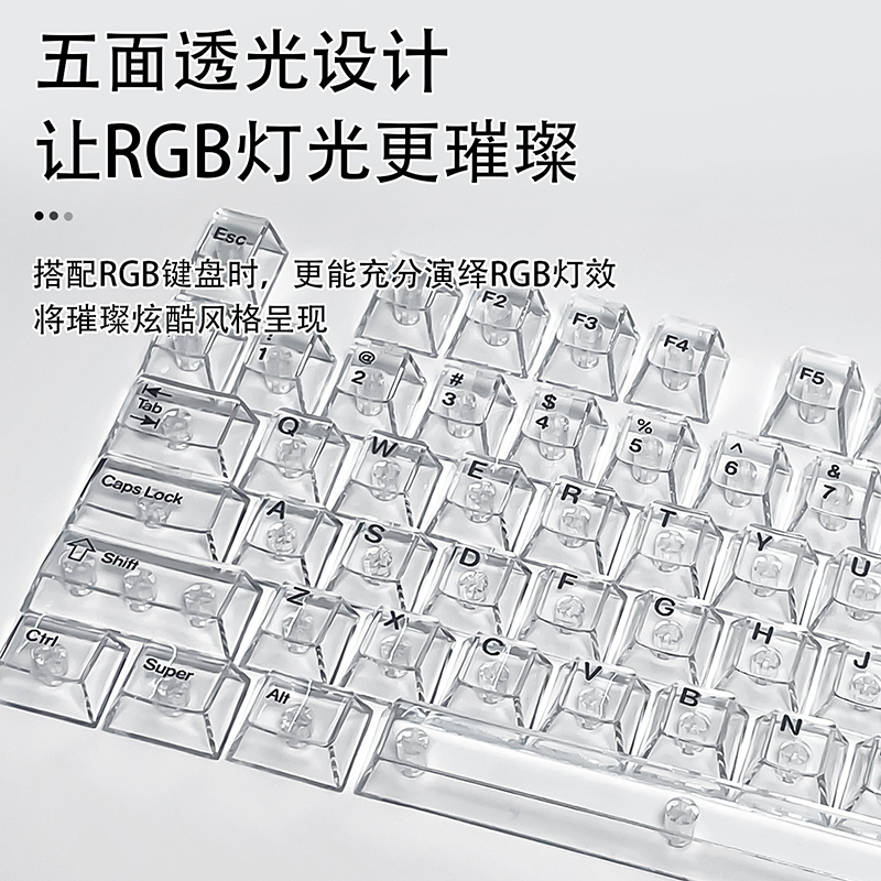 Crystal Transparent Cherry Pro - đánh giá và giá Gaming Accessories Aesthetic